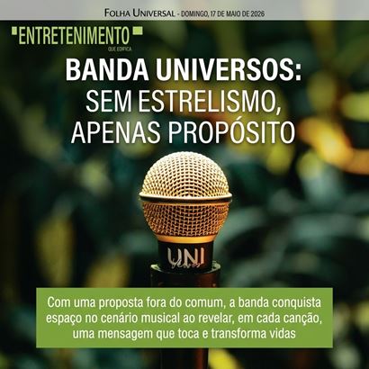 Banda Universos:  Sem estrelismo, apenas prop�sito